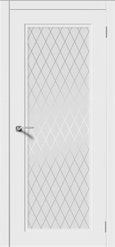 Влагостойкая Межкомнатная дверь Эмаль РОНДО-Н со стеклом - фото 13675