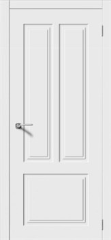 Влагостойкая Межкомнатная дверь Эмаль КВАДРО 3 глухая - фото 13708