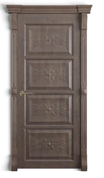 Межкомнатная дверь  из массива дуба НОРД - фото 17891