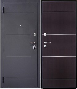 Входная металлическая дверь в квартиру SD Prof-2 Молдинг  Венге склад - фото 23318