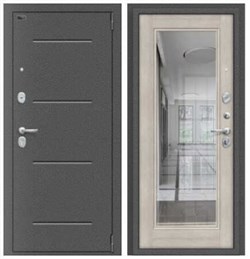 Входная металлическая дверь Porta S 104.П61 Антик Серебро/Cappuccino Veralinga склад - фото 23366