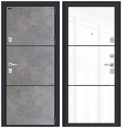 Входная металлическая дверь Porta M П50.П50 (AB-4) Dark Concrete/Angel склад - фото 23545