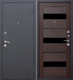 Входная металлическая дверь в квартиру Гарда Муар Тёмный кипарис склад - фото 23614