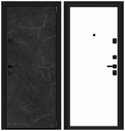 Входная металлическая дверь Porta M П50.П50 Black Stone/Silky Way склад - фото 23621