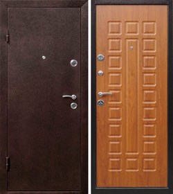 Входная металлическая дверь в квартиру Йошкар Дуб золотой склад - фото 23623