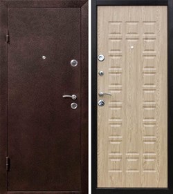 Входная металлическая дверь в квартиру Йошкар Карпатская ель склад - фото 23624
