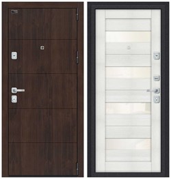 Входная металлическая дверь Porta M 4.П23 Almon 28/Bianco Veralinga - со звукоизоляцией склад - фото 23700