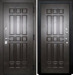 Входная металлическая дверь в квартиру SD Prof-5 Сенатор Венге в наличии - фото 23921