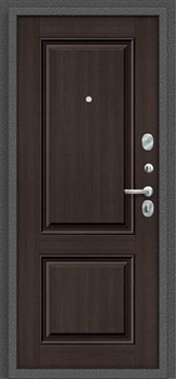 Входная металлическая дверь Porta S 104.К32 Антик Серебро/Wenge Veralinga в наличии - фото 23972