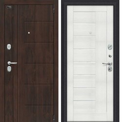 Входная металлическая дверь Porta S 9.П29 (Модерн) Almon 28/Bianco Veralinga в наличии - фото 24050