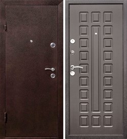 Входная металлическая дверь в квартиру Йошкар Венге в наличии - фото 24237