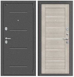 Входная металлическая дверь Porta S 104.П22 Антик Серебро/Cappuccino Veralinga склад в наличии - фото 24551