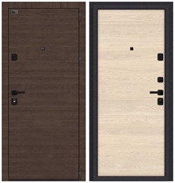 Входная металлическая дверь Porta M П50.П50 Brownie/Nord Skyline - со звукоизоляцией склад в наличии - фото 24970