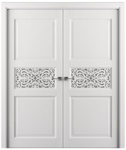 Дверь распашная двустворчатая ADEL AZHUR дуб, сосна - фото 27077