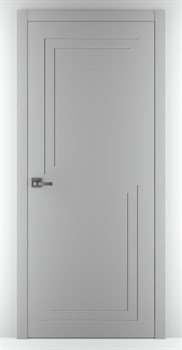 Межкомнатная дверь ART Contorno серый - фото 27635