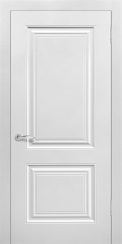 Межкомнатная дверь Роял 2 ДГ белая - фото 28454