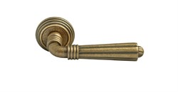 Ручка дверная RUCETTI RAP-CLASSIC-L 5 OMB старая матовая бронза - фото 6861