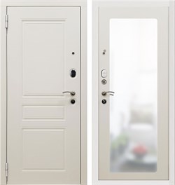 Входная металлическая дверь в квартиру Т-1 зеркало - фото 8967