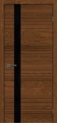 Межкомнатная дверь шпон СИТИ 1 СТЕКЛО ЧЕРНОЕ размер до 2400
