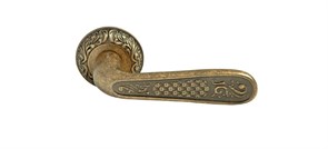 Ручка дверная RUCETTI RAP-CLASSIC 1 OMB старая матовая бронза