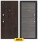 Входная металлическая дверь Porta S 4.П50 (AB-6) Almon 28/Grey Veralinga склад в наличии - фото 24653