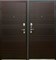 Входная металлическая дверь в квартиру SD PROF-36 ФОРТУНА Венге - со звукоизоляцией склад в наличии - фото 24915