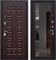 Входная металлическая дверь в квартиру SD PROF-5 СЕНАТОР ЗЕРКАЛО - со звукоизоляцией склад в наличии - фото 24916