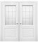 Дверь распашная двустворчатая Royal 2 со стеклом - фото 27340